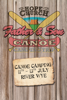 Poster for canoe trip